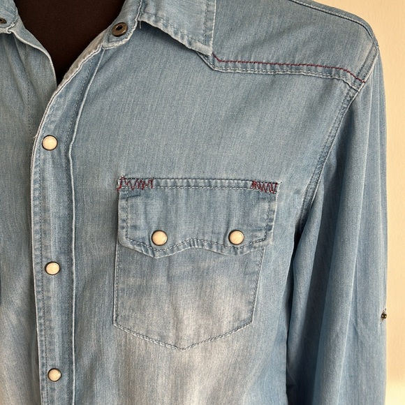 Men western shirt long sleeve - Picture 2 of 9